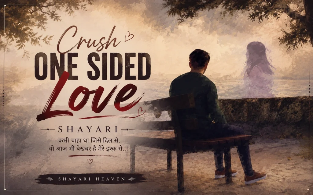 crush one sided love shayari