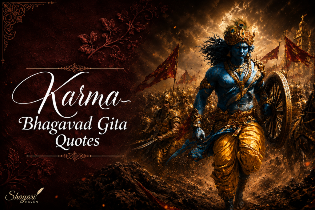 30+ Epic Karma Bhagavad Gita Quotes | Shayari Haven Karma Bhagavad Gita Quotes